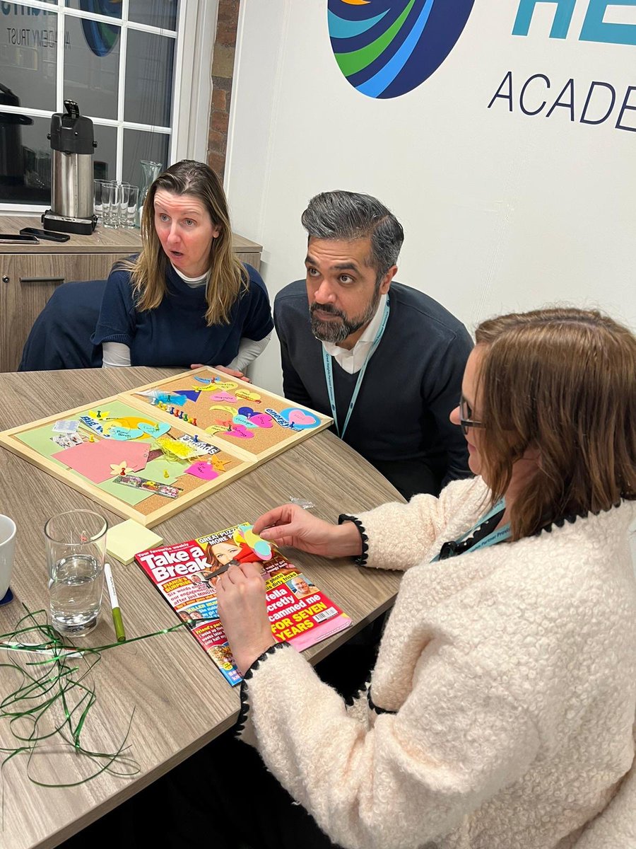 GHAT_Provision's tweet photo. The Medical Needs Provision is excited about the future after a busy and successful first year of operation. This week, staff collaborated to create vision boards to consider what our future will look like. #ThisisAP https://t.co/MZuaG0GEhO