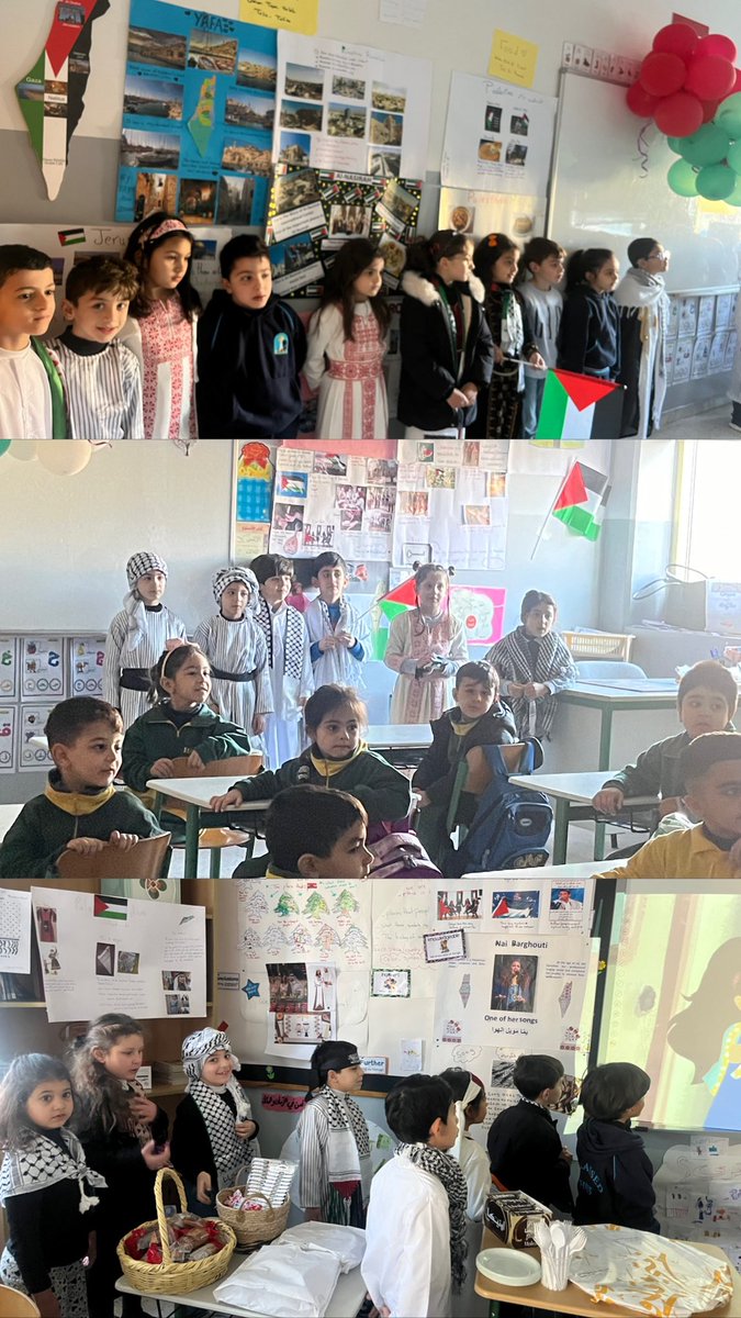 Rouaa Chahine (@rouaachahine) on Twitter photo Today, KG3 learners visited Grade 1 A family, where our young learners shared their inquiries about Palestine. A beautiful moment of learning, curiosity, and solidarity! #EducationForAwareness #Palestine
<a href="/Hhhsinfo/">Houssam Hariri HS</a> <a href="/sashgh/">Sasha Ghosn</a> <a href="/TawilNoor/">Noor Taweel</a> <a href="/HalaAlKotob/">Hala Al Kotob</a> <a href="/rashakaadan/">Rasha Kaadan</a> Today, KG3 learners visited Grade 1 A family, where our young learners shared their inquiries about Palestine. A beautiful moment of learning, curiosity, and solidarity! #EducationForAwareness #Palestine
<a href="/Hhhsinfo/">Houssam Hariri HS</a> <a href="/sashgh/">Sasha Ghosn</a> <a href="/TawilNoor/">Noor Taweel</a> <a href="/HalaAlKotob/">Hala Al Kotob</a> <a href="/rashakaadan/">Rasha Kaadan</a>