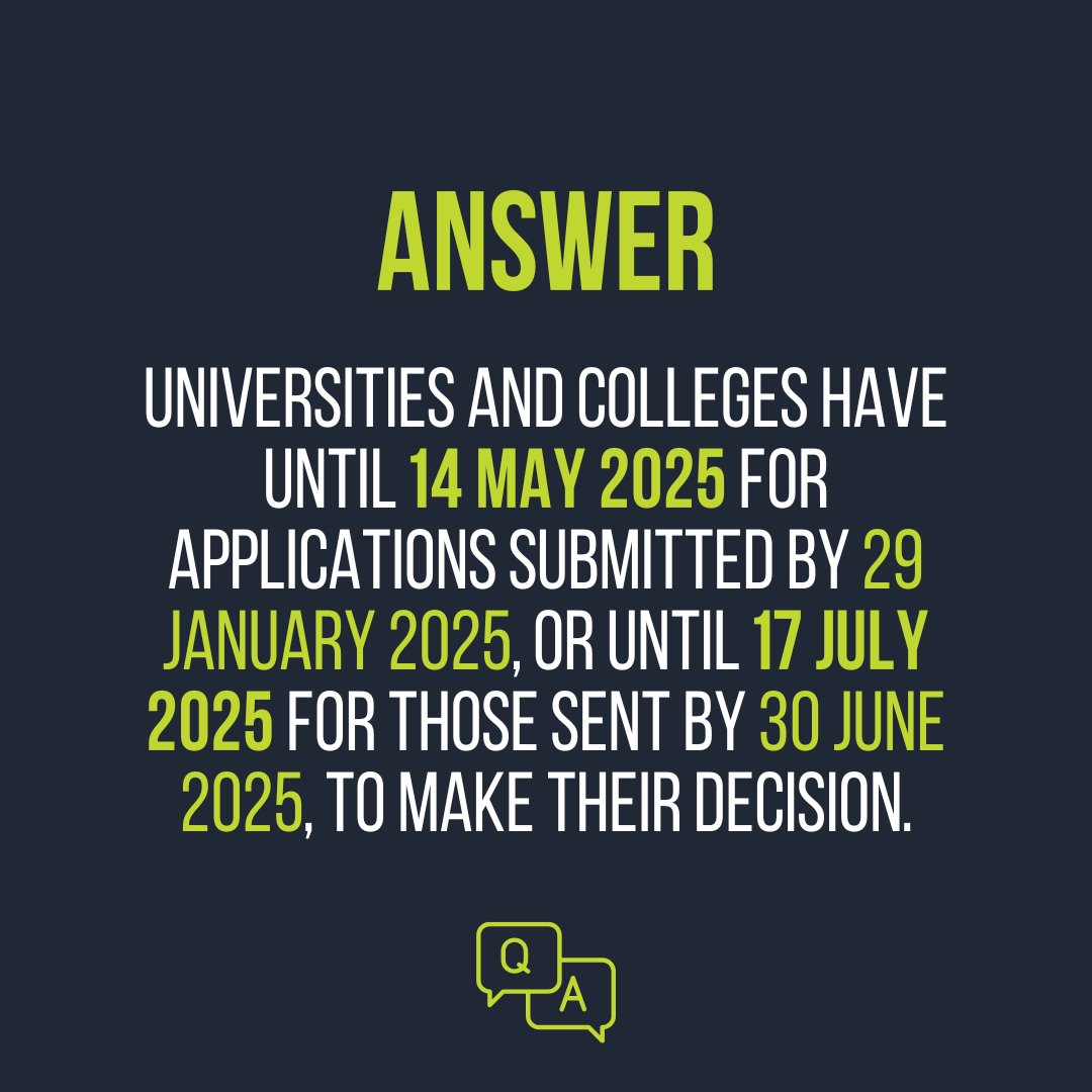 University offer wait times vary by uni, course, and application date! ⏳ Most decisions come within weeks, but competitive courses may take longer. Track your application on the UCAS Hub: bit.ly/37ntpwK