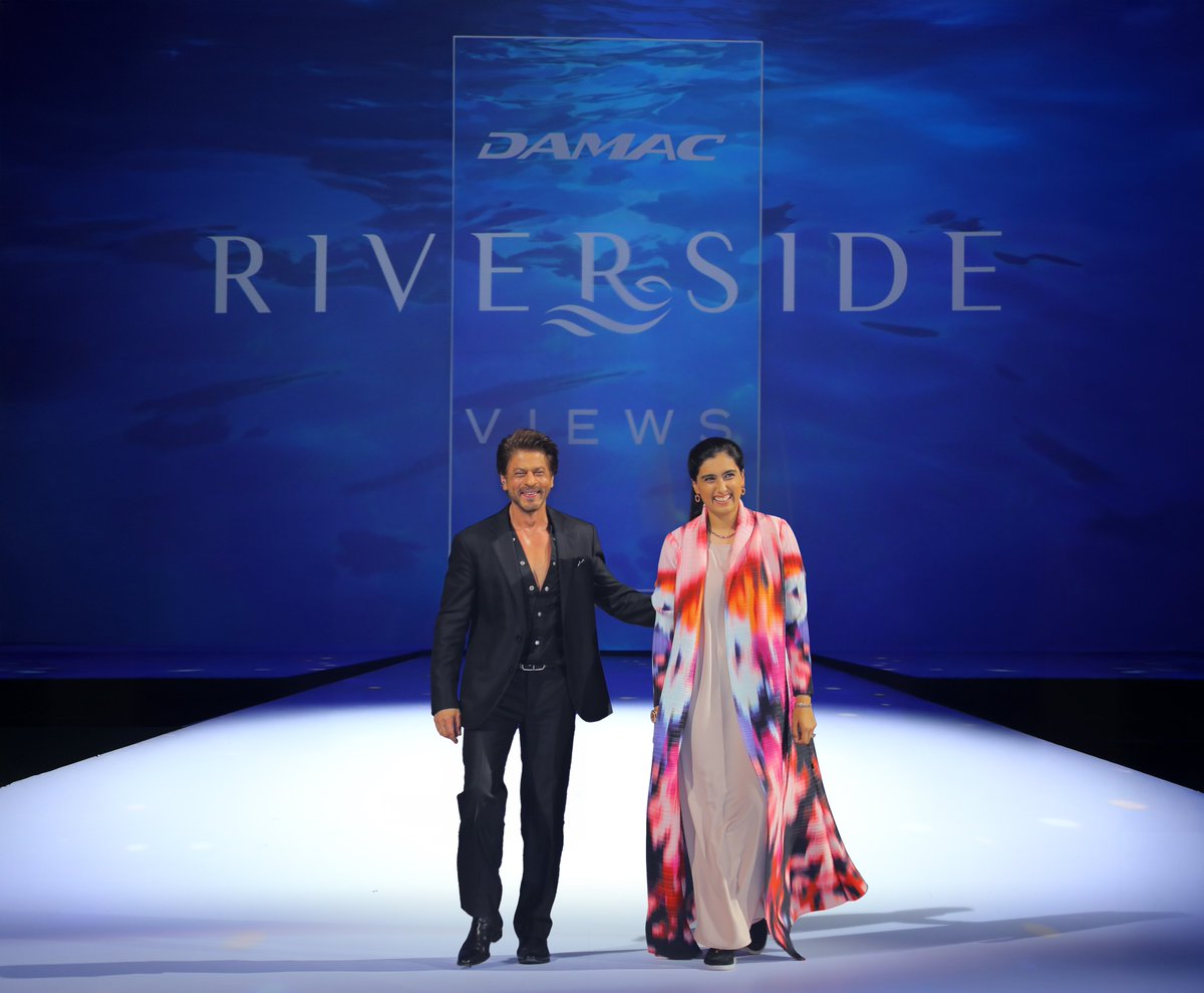 Amira_H_Sajwani's tweet photo. Kicking off 2025 with a spectacular first launch โ #RiversideViews! Honored to unveil this iconic project alongside the legendary @iamsrk, industry leaders, and our incredible partners. A night of innovation, excellence, and a new era of luxury living!
@DAMACOfficial #DAMAC https://t.co/plddCLEx6x