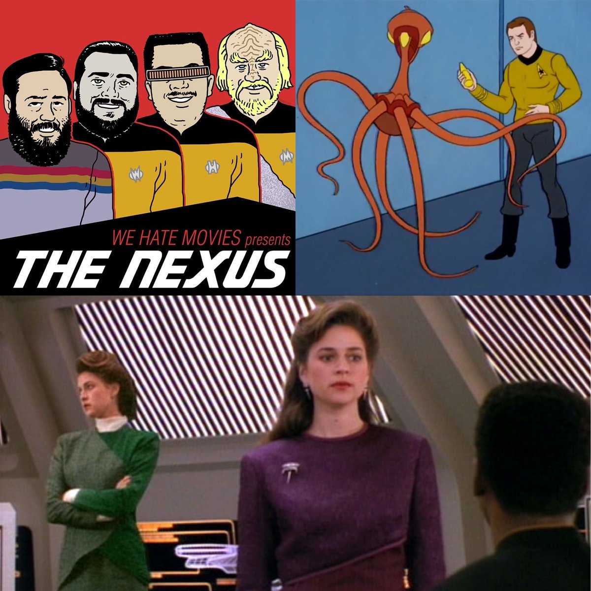 Our first NEXUS episode of the year has us talking about the TOSTAS ep "The Survivor" and the creeptacular TNG ep "Galaxy's Child." Out now, exclusively on Patreon! buff.ly/3lqf0uj