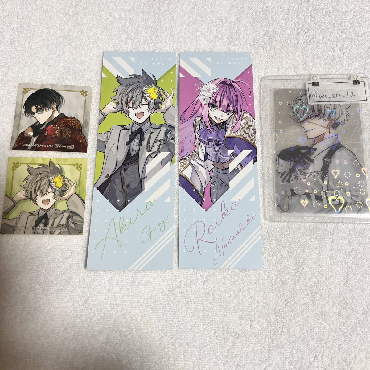 【交換】
東京エイリアンズ 特典 アクリルカードキーホルダー

譲:天空橋、郡司、ライカ、憂炎

求:雨宮零士
     アップ>>>引き

郵送でのお取引
お気軽にお声掛けください。