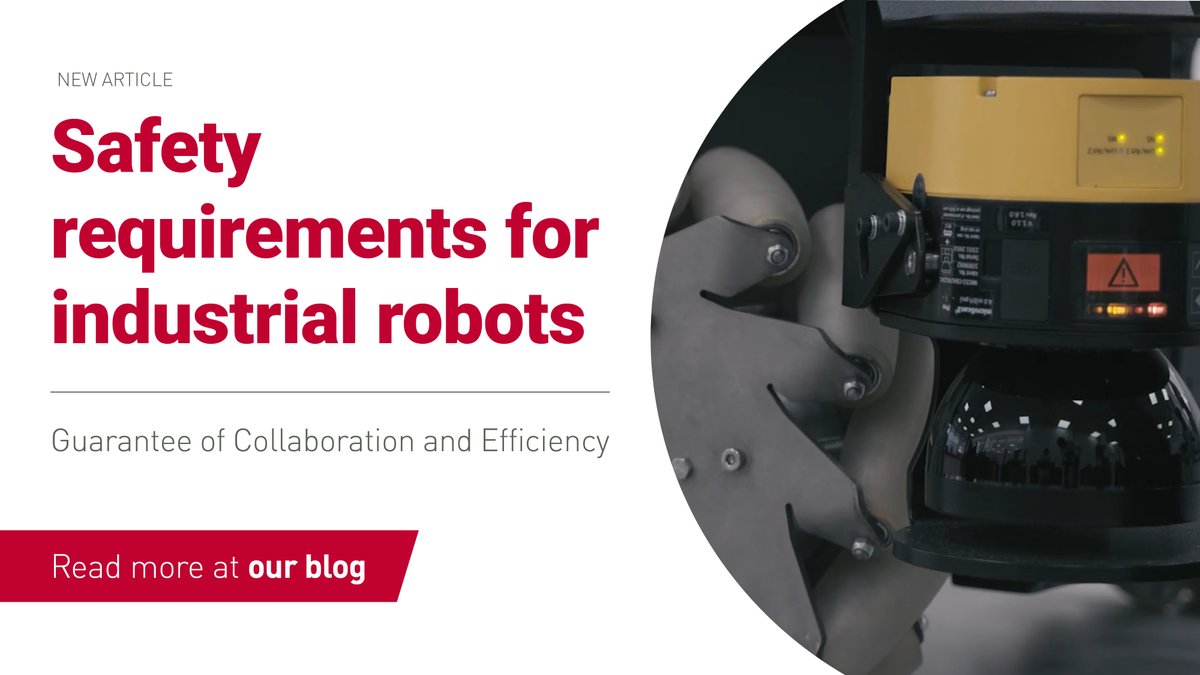 RobotnikRobots's tweet image. Let&apos;s revisit some key points of the safety requirements for industrial robots👁️eu1.hubs.ly/H0gfSmc0

#industrialRobot #industry #robotics
