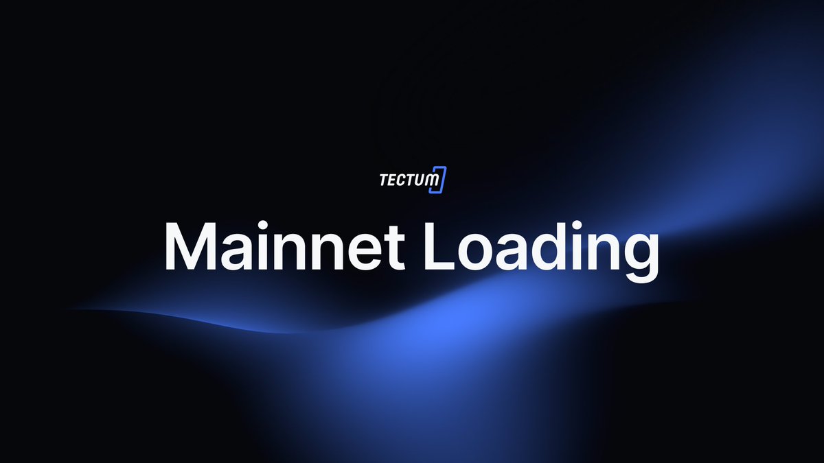 tectumsocial's tweet image. Mainnet Launch Has Begun!

The mainnet rollout is underway! We are in the final stages of deployment, ensuring everything is set up for a smooth and stable launch.

What’s happening now:
✅ Mainnet infrastructure deployment – Setting up validators, nodes, and finalizing network…