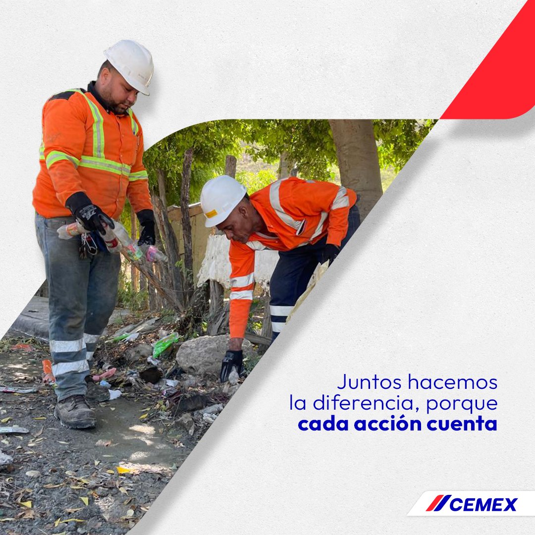 Nuestro compromiso con la salud y seguridad de nuestras comunidades marca la diferencia hacia un entorno más sostenible para todos.

#VoluntariadoCemex  #CemexDominicana