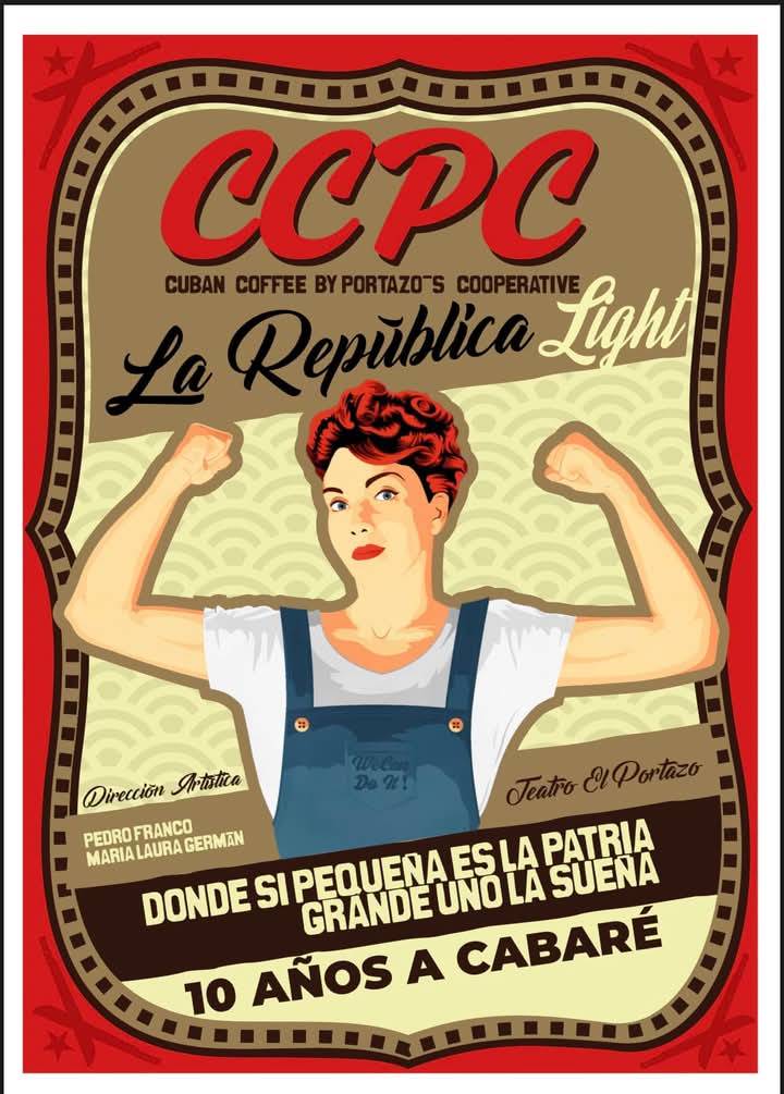 ¡Atención a todxs lxs amantes del teatro que vivan o se encuentren de visita en Matanzas! 🎭✨
¡Ya están disponibles las reservas para este fin de semana del espectacular show CCPC: La República Light! No se pierdan esta experiencia única nos ofrece Teatro El Portazo.