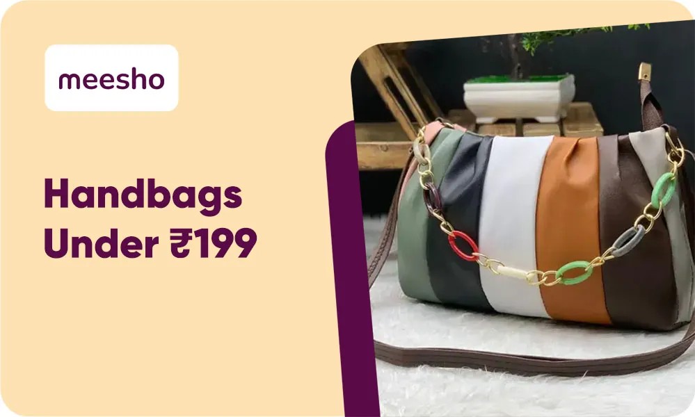 Meeho

Buy Handbags Under Rs.199

Under Rs.199 Collection 
msho.in/sEzMee

#Handbag #shopping