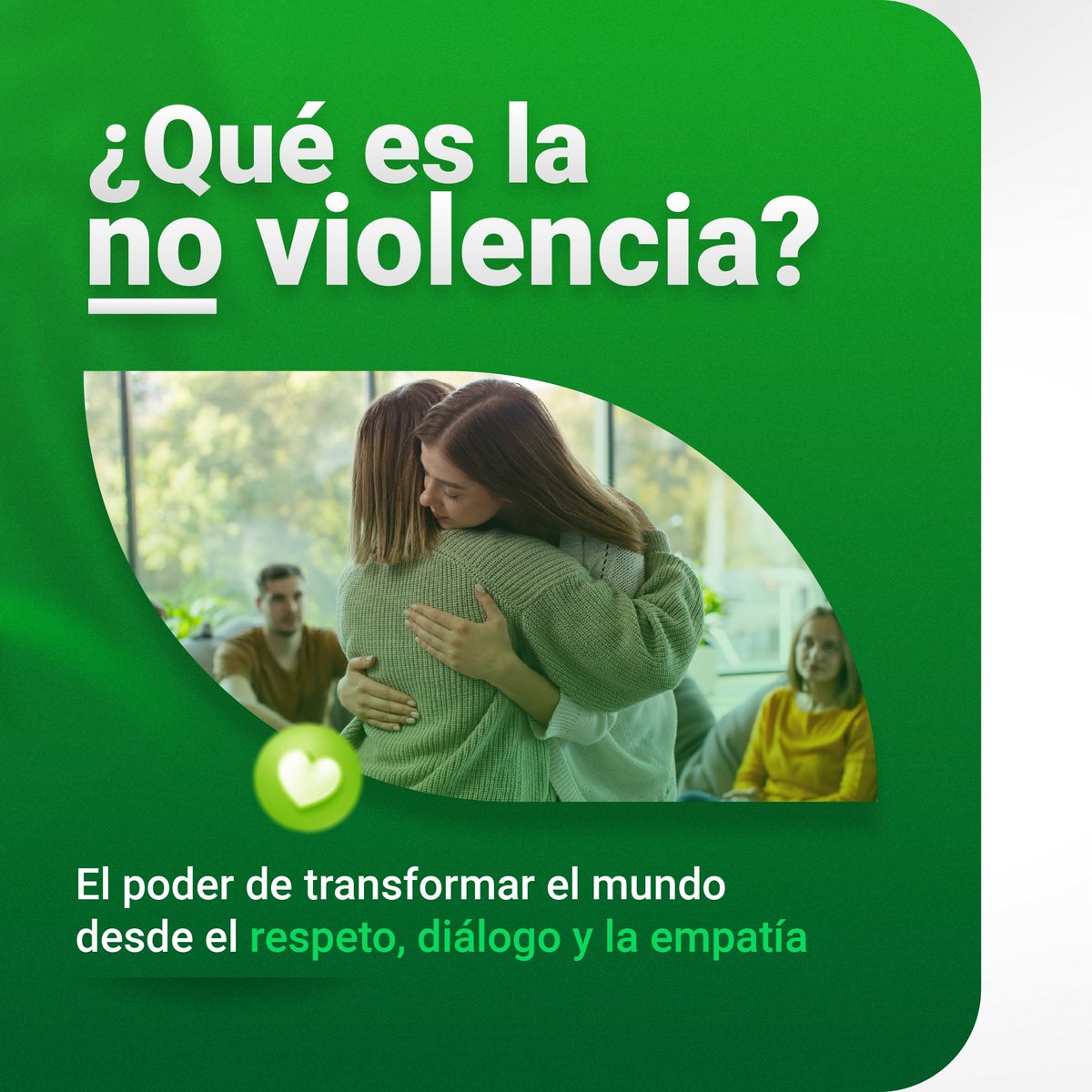 OrgPajonales's tweet photo. En este Día Mundial de la No Violencia y Paz recordamos que cada acto de respeto, empatía y diálogo es un paso hacia un mundo mejor. 

.

.

#DíaDeLaPaz https://t.co/BYPRF13tpS