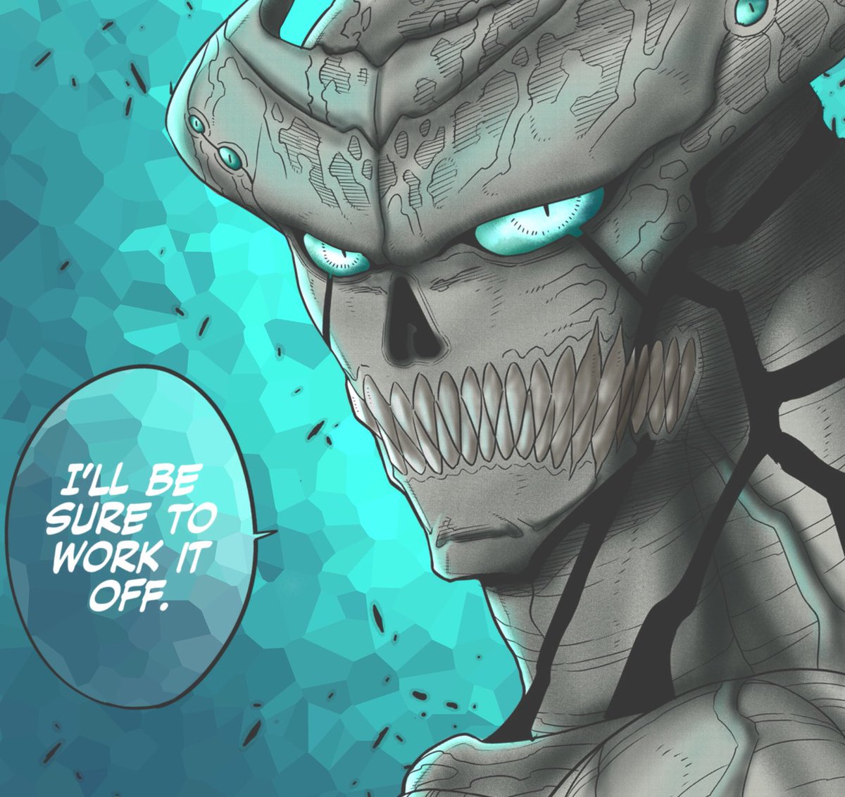 Kafka’s metamorphosis 🪳 #KaijuNo8