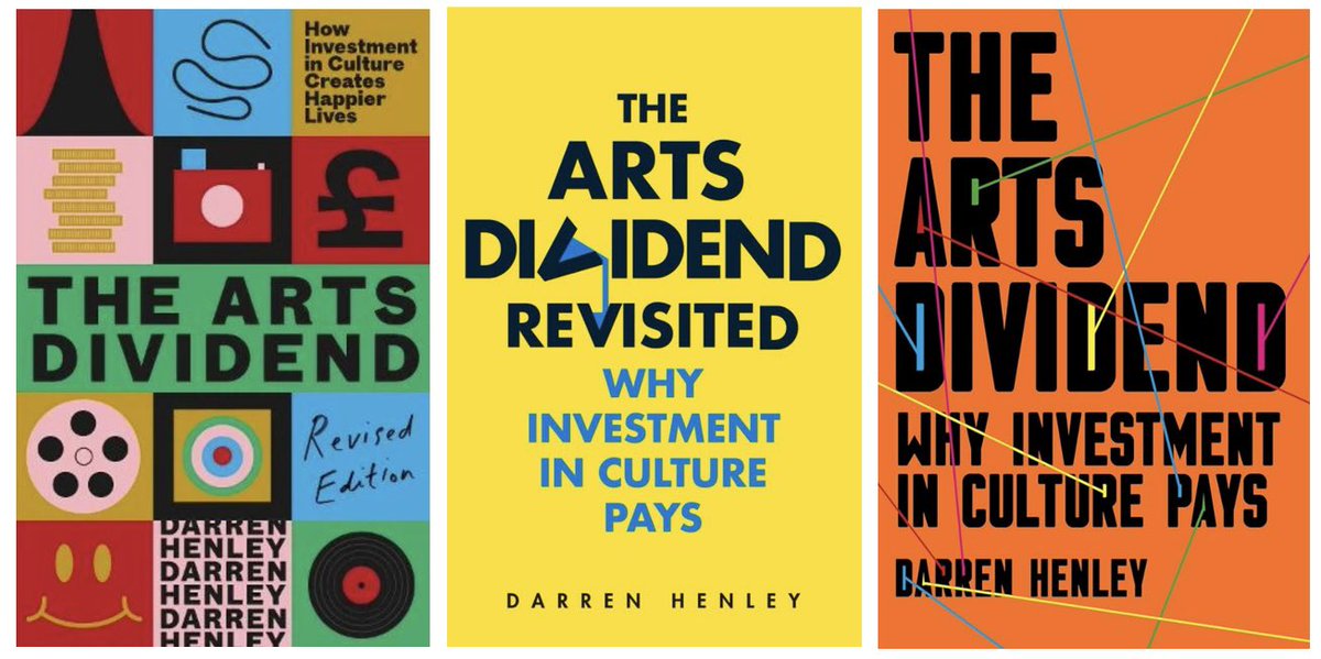 Paul Williams (@paulwilliams207) on Twitter photo Delighted to be quoted once again in <a href="/HENLEYDARREN/">Darren Henley CBE</a> latest edition of #TheArtsDividend with reference to how ‘the impetus for increased cultural tourism can come from sometimes unexpected sources.’
As in earlier editions, delighted to see the impact of The Great Pottery Throw Delighted to be quoted once again in <a href="/HENLEYDARREN/">Darren Henley CBE</a> latest edition of #TheArtsDividend with reference to how ‘the impetus for increased cultural tourism can come from sometimes unexpected sources.’
As in earlier editions, delighted to see the impact of The Great Pottery Throw