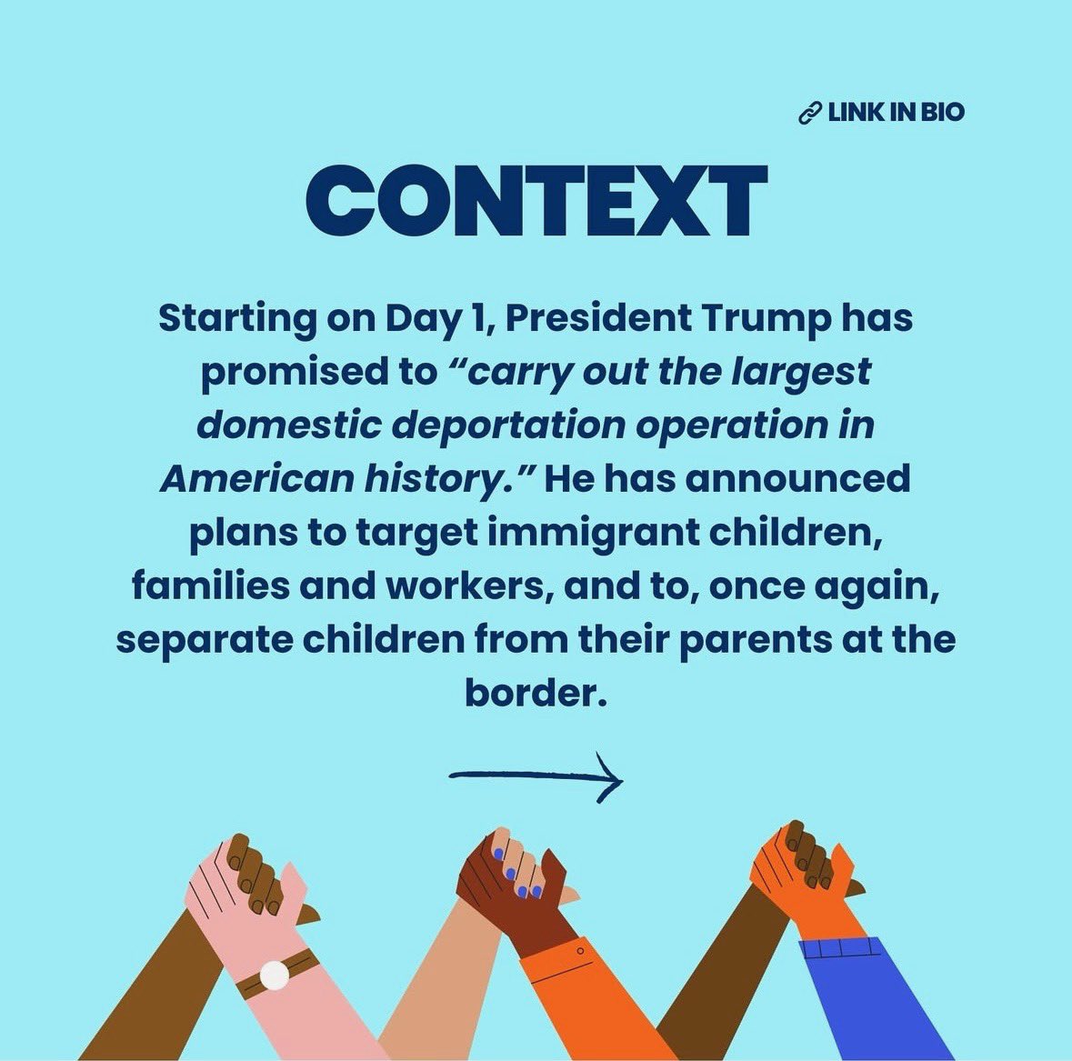 MakeTheRoadPA's tweet image. Are you ready to fight back? Sign the #SolidarityPledge to get trained and get connected with thousands across the country ready to resist Trump's destructive agenda. solidaritypledge.org
#Solidaritypledge
#Heretostay