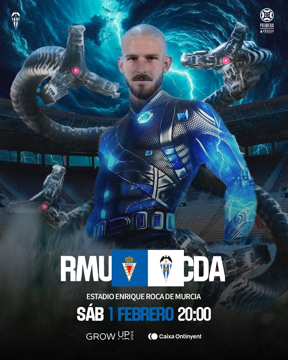 𝗘𝗦𝗧𝗔𝗠𝗢𝗦 𝗟𝗜𝗦𝗧𝗢𝗦 🦾❤️‍🔥

🗓️J22 | 𝟎𝟏.𝟎𝟐.𝟐𝟓
🆚 <a href="/realmurciacfsad/">Real Murcia CF</a> 
🏟️ Estadio Enrique Roca 
⌚️ 20:00 H
📺 <a href="/fef_tv/">FEF_TV</a> 

#LMET🫵🏻 | #RealMurciaAlcoyano