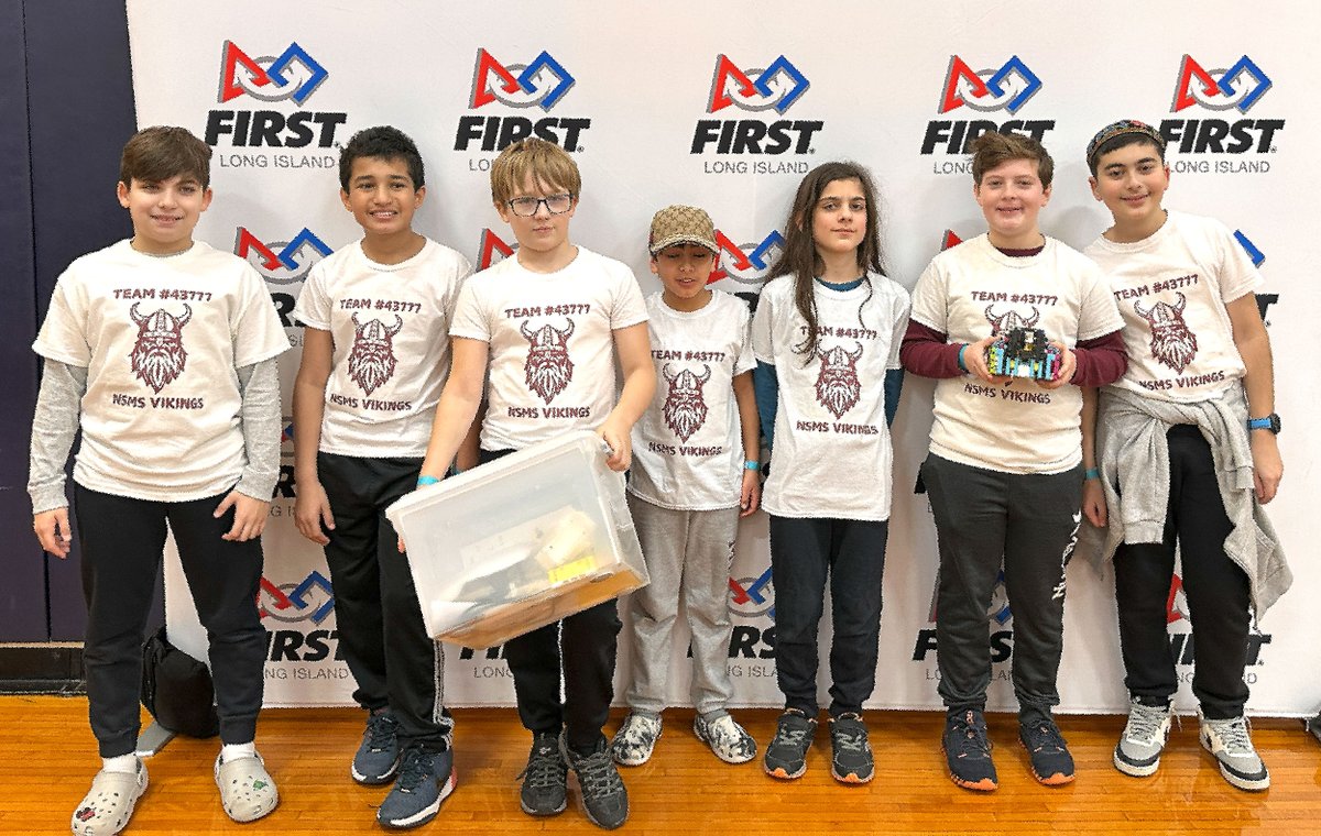 2 TEAMS of NSMS ROBOTICS CLUB COMPETED IN FIRST LEGO LEAGUE ROBOTICS COMPETITION
Club Advisor Mr. Facchini said, “The team’s hard work, dedication, &amp; innovative spirit truly paid off as they demonstrated outstanding skill &amp; teamwork throughout the competition." #GoVikingsGo