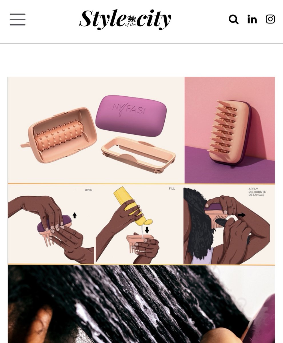 Nyfasi_UK's tweet image. 🇬🇧 Exciting news! Nyfasi has been featured in Style of the City!✨

🇫🇷 Bonne nouvelle ! Nous sommes ravis de voir notre mission de transformation des soins capillaires faire parler d’elle.

styleofthecitymag.co.uk/introducing-th…

#Nyfasi #PressFeature #InnovationInHairCare