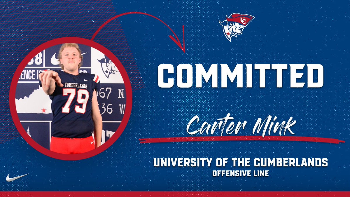 CarterMink03's tweet image. After lots of talking and prayers I will be committing to the University of the Cumberlands
@worbin @CoachAurandt @chadblevins9 @NOHSFootball @ThaReal_TP