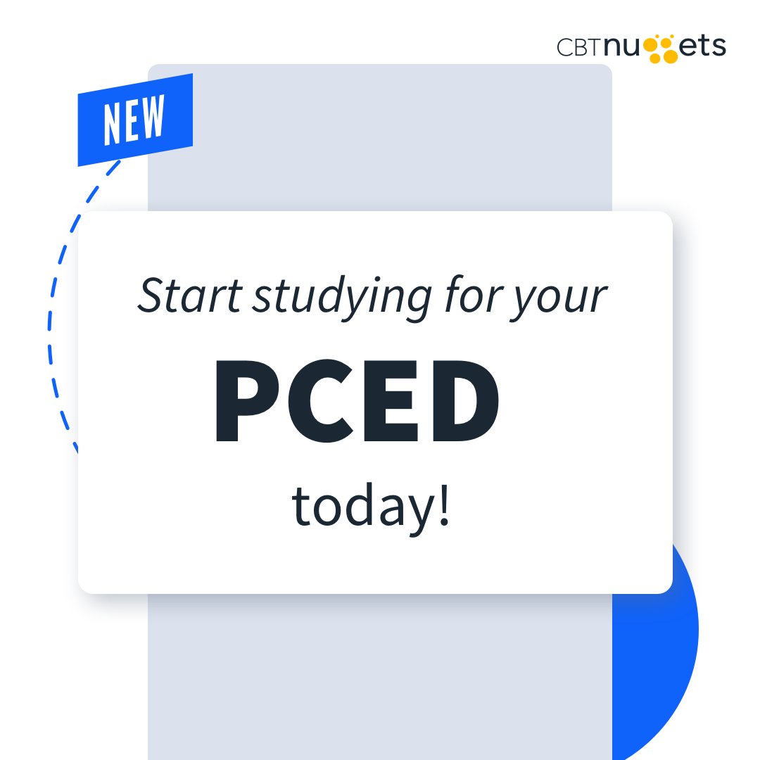 CBTNuggets's tweet image. Future-proof your career for the data revolution and get PCED certified! 🐍 Learn to manipulate, analyze, &amp;amp; visualize data like a pro, all building on your Python skills. Start your free week of training today! 🚀 
bit.ly/3WsXoh8
#DataAnalytics #PCED