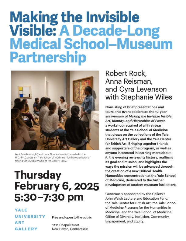 Yale Med Humanities (@yalemedhum) on Twitter photo 