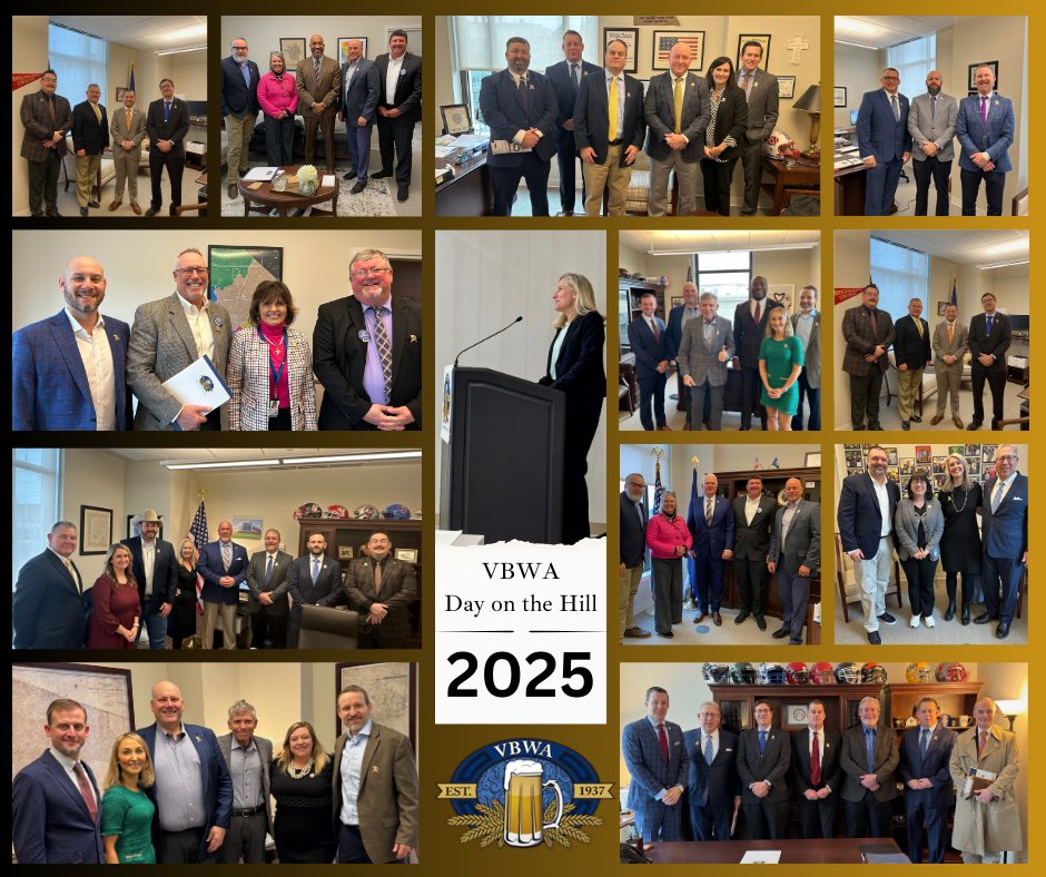 vbwa_'s tweet photo. Enjoy more pictures from last week’s VBWA Day on the Hill!

#VBWA #BeersToThat #CheersToThat #Beer #BeerLovers #BeerAdvocacy #SupportLocal #BeerLegislation #VA #VAPol #VAGov #Politics #VALeg #Virginia #Virginia #VaGov #DayOnTheHill https://t.co/f6YVe26zqK