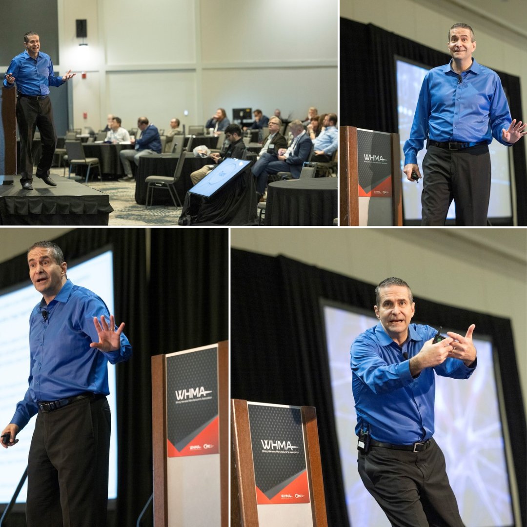 After the opening session, Sam Richter, CEO of SBR Worldwide, LLC, delivered a powerful keynote on "Creativity Unleashed: Generative AI and Your Future." He explored AI’s impact on innovation and efficiency, offering key insights for attendees! #WHMA2025