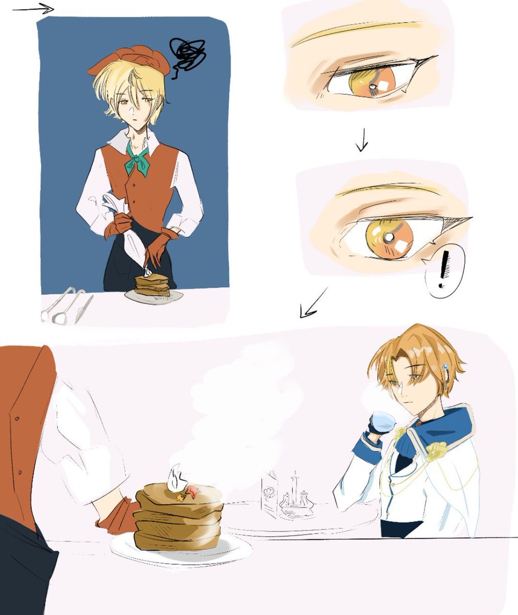 YOSHAENART's tweet photo. 🥞🌟 #akikasa au 💛 https://t.co/PNjuE4gn5N