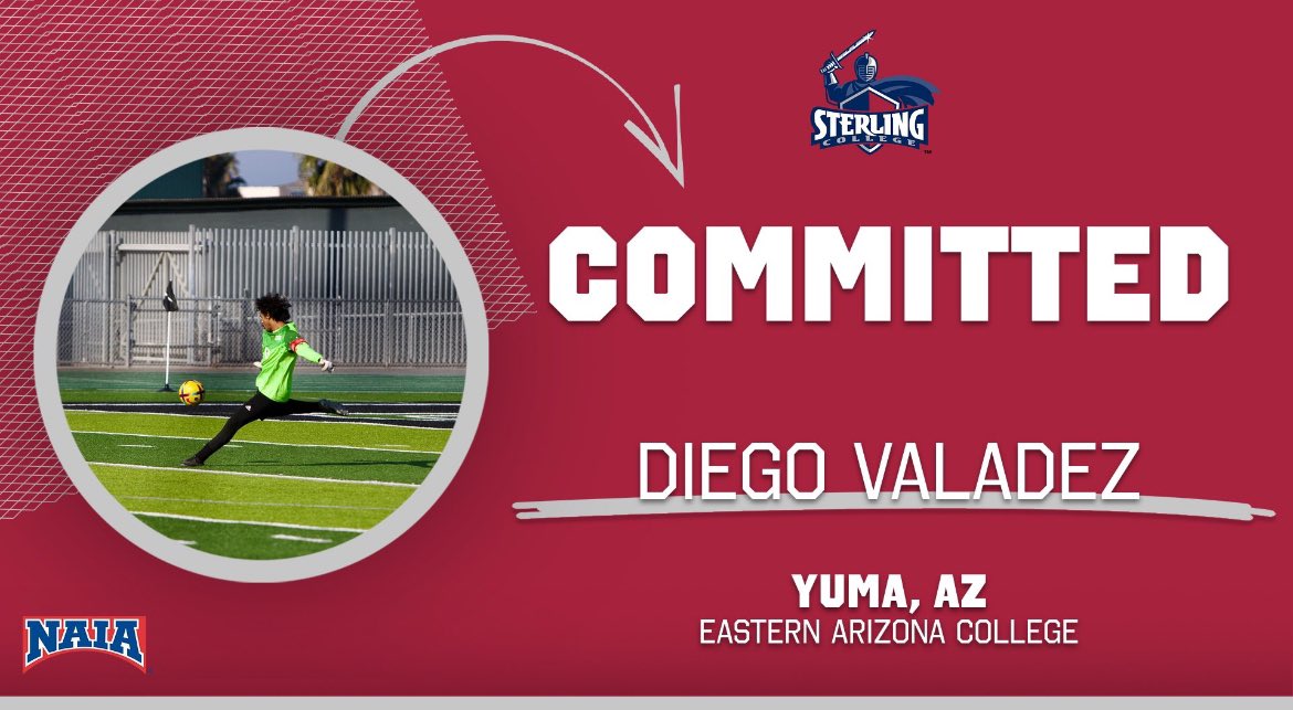 🚨Commitment🚨We are excited for Diego to join our program next fall! Welcome to Sterling!!! #SwordsUp ⚔️⚽️