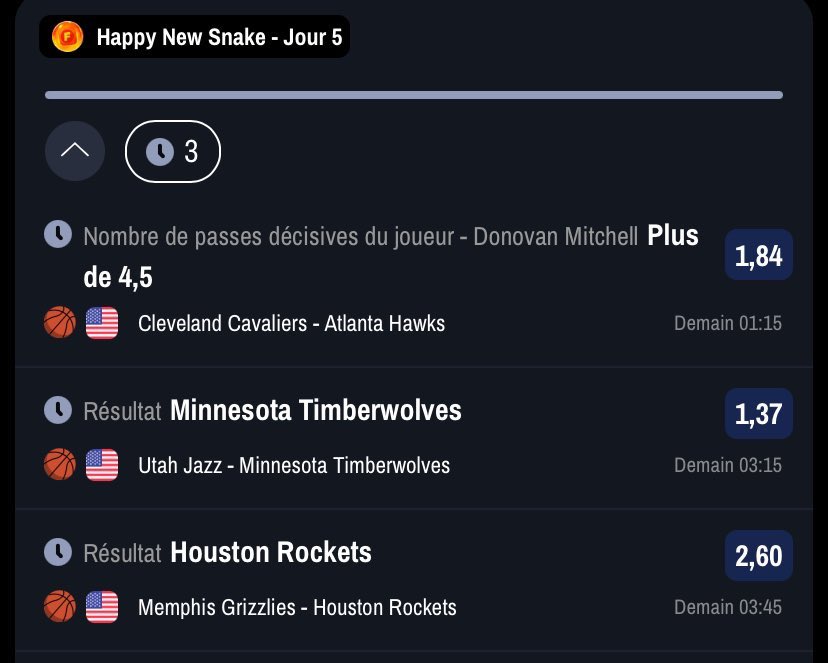 💀 CRHESSUS PARLAY #1 💀

📈 COTE 6.55

❤️ SI TU SUIT

💰 10€ PAYPAL DANS LES LIKES SI ÇA PASSE 💰

#TeamParieur