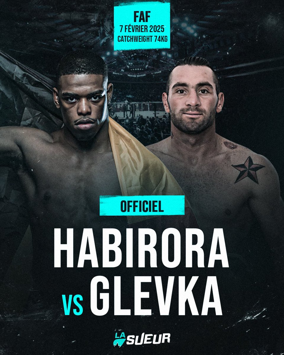 🚨 Patrick Habirora 🇧🇪 de retour la semaine prochaine !

Il affrontera Dima Glevka 🇺🇦 (0-2) au FAF le 7 février à Metz. 🔥 Son ancien adversaire, Joziro Boye (20-8), s'est désisté à une semaine du combat. 👀