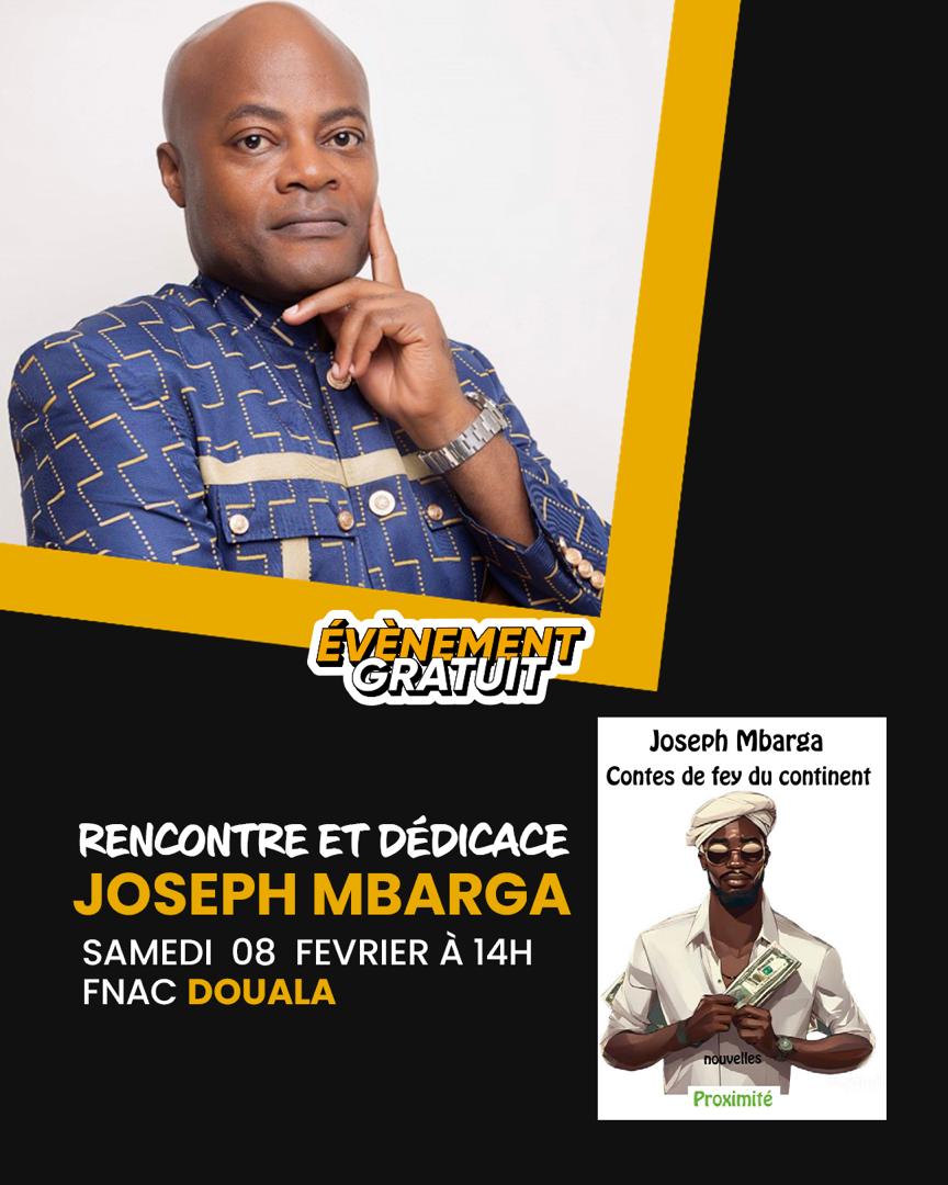 Retrouvons à la FNAC Douala (SUPER U Bali - KADJI SQUARE) le samedi 08 février 2025 pour échanges et dédicaces autour de mon dernier ouvrage « Contes de fey du continent » !

#Dédicace #ContesDeFey #FNACDouala #litterature