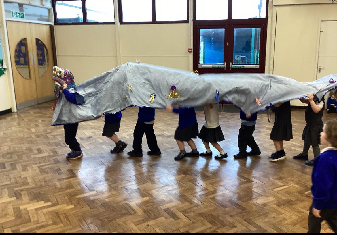 primary_tree's tweet image. Chinese New Year celebrations by our youngest pupils. #ChineseNewYear