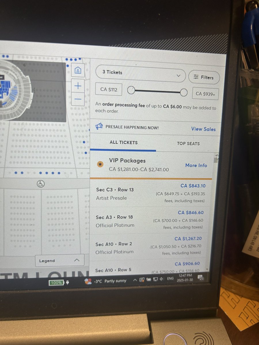 smalerz's tweet photo. @collin_ruth89 I was 23,000 when I started, here’s what was left for 3 tickets https://t.co/Kr3jzGwqUW