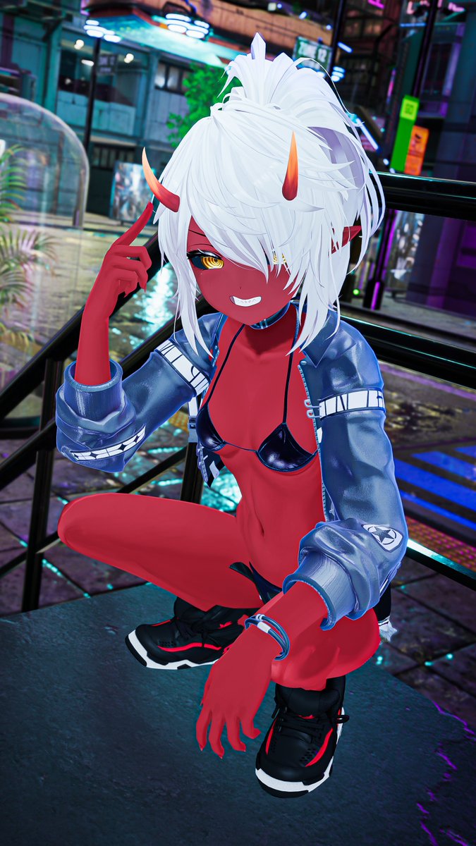 次のアイテムはしなの用の赤肌テクスチャ+おまけつきです
Next item is a red skin texture for Shinano.
#SugarLuna_VRC