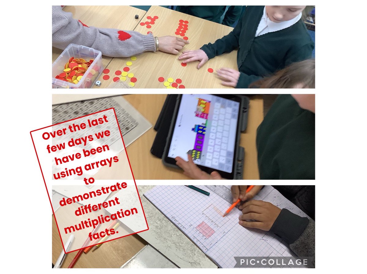 stmargaretsps's tweet photo. #P4MG continue to work hard on their numeracy skills, demonstrating their multiplication knowledge by creating arrays. https://t.co/W0U3sK5nuU