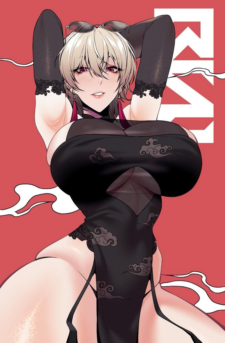 CERO_Rains's tweet photo. Yao in Chinese dress (alt. Color) https://t.co/cXxx02E5s4