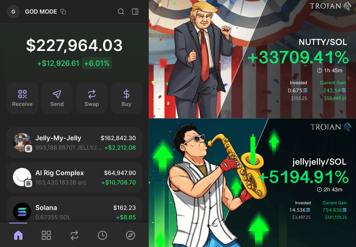 A week ago, I had only 1 SOL in that wallet

During this time, I made a 93% win rate with minimal losses

No luck, no paid tools—just the FREE TOOL &amp; DEGEN FILTERS

Here's how to become the Master of this Tool 🧵👇