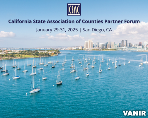 VanirCM's tweet photo. #Vanir is excited that Senior ED/Justice Lead Tim Hancock is representing us at the @CSAC_Counties #PartnerForum this week! Vanir is a longtime partner of the #CSAC organization. #WeAreVanir #CACountie #SanDiego https://t.co/djWZ0oaysj