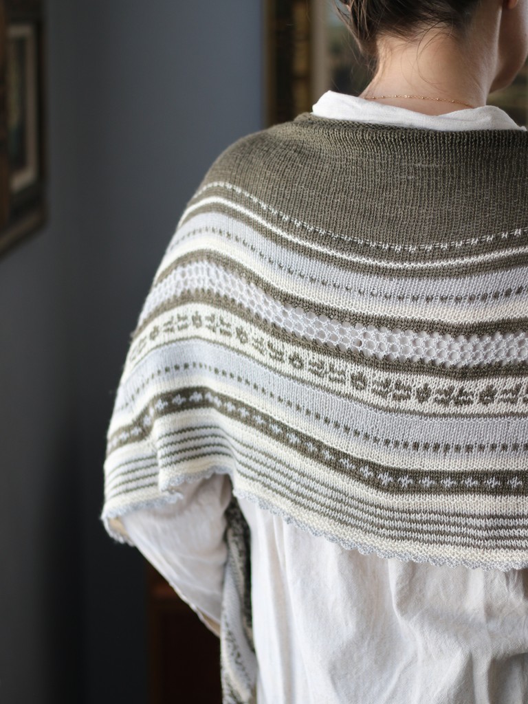 Moldering on the sofa lately?  We like the Pathways Shawl as a tonic to the blahs. In wool-silk Tosh Lunar, it’s a shawl for all seasons.

Find Lunar at Tosh stockists. Pattern on Ravelry.

madelinetosh.com/pages/tosh-sil…