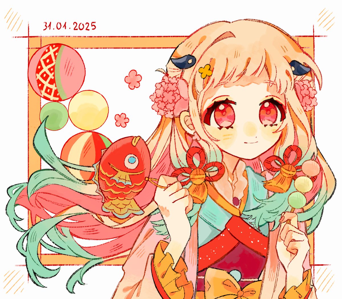 kyan_2910's tweet photo. Happy Lunar New Year 🐍🐍✨️
#八尋寧々 #yashironene #jibakushounenhanakokun https://t.co/HYWMRAv5lV