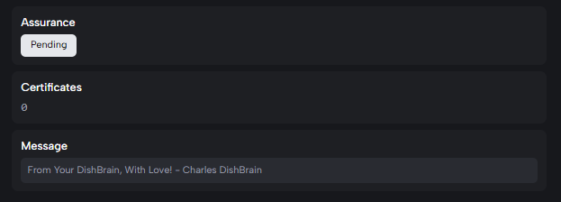 From Your DishBrain, With Love! - Charles DishBrain <a href="/IOHK_Charles/">Charles Hoskinson</a>