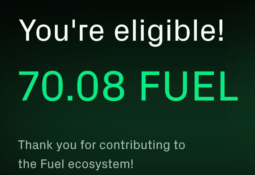 Moom3w's tweet photo. Fuel Phase 2 Airdrop Claim is Live! 🪂

Claim here: https://t.co/lD3Fkxbkrc

Eligibility: Users who earned points on Phase 2, on-chain activity, $FUEL holdings

Don`t forget cover gas fee

#FUEL #AIrdrop https://t.co/e0WnQQzi7t