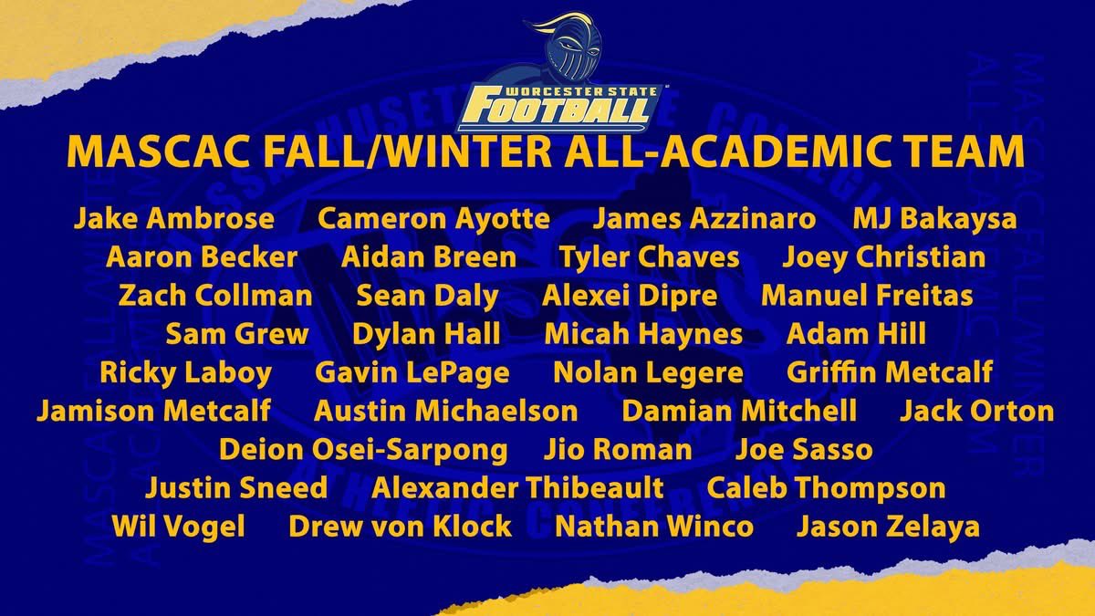 Big Shout out to our <a href="/WSU_LancerFB/">Worcester State Football</a> guys putting in work inside the classroom!!