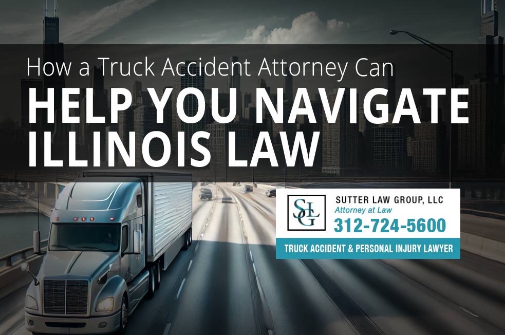 SutterLawGroup's tweet photo. Truck Accidents are among the most complex and devastating types of vehicle accidents. #CallSutter if you need help navigating Illinois trucking laws. 
.
https://t.co/Ajc2qgi9Bo

#illinoistruckattorney https://t.co/dJCRKOnqnf