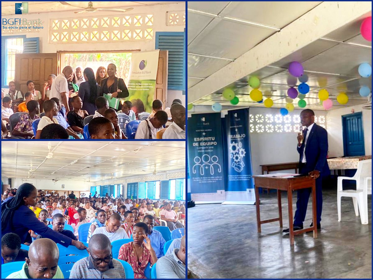 BGFIBank ha estado presente en la semana cultural del Centro Rafael María Nze Abuy de Ebibeyin.

Los equipos han sensibilizado a los participantes sobre las facilidades de acceso a los productos bancarios y digitales, con el fin de sumar a la inclusión financiera del país.
