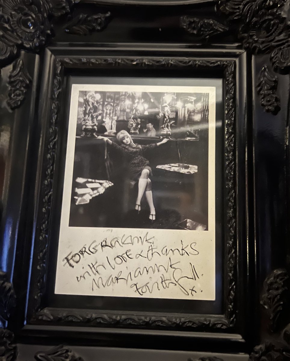 I interviewed Marianne Faithfull twice and she was an absolute joy, every bit as funny, bitchy, thoughtful and considered as you’d expect. Absolutely heartbreaking news. 🎈