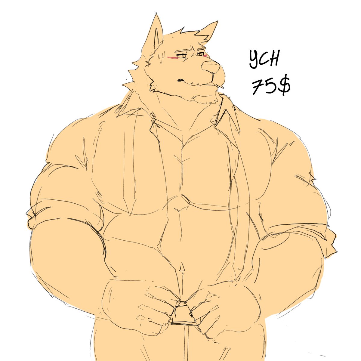 (YCH) 1 half body shading and color, "3 slots only" Lemme know if u are interested, DM if u are willing to commission me. RT would be appreciated 🙏✨