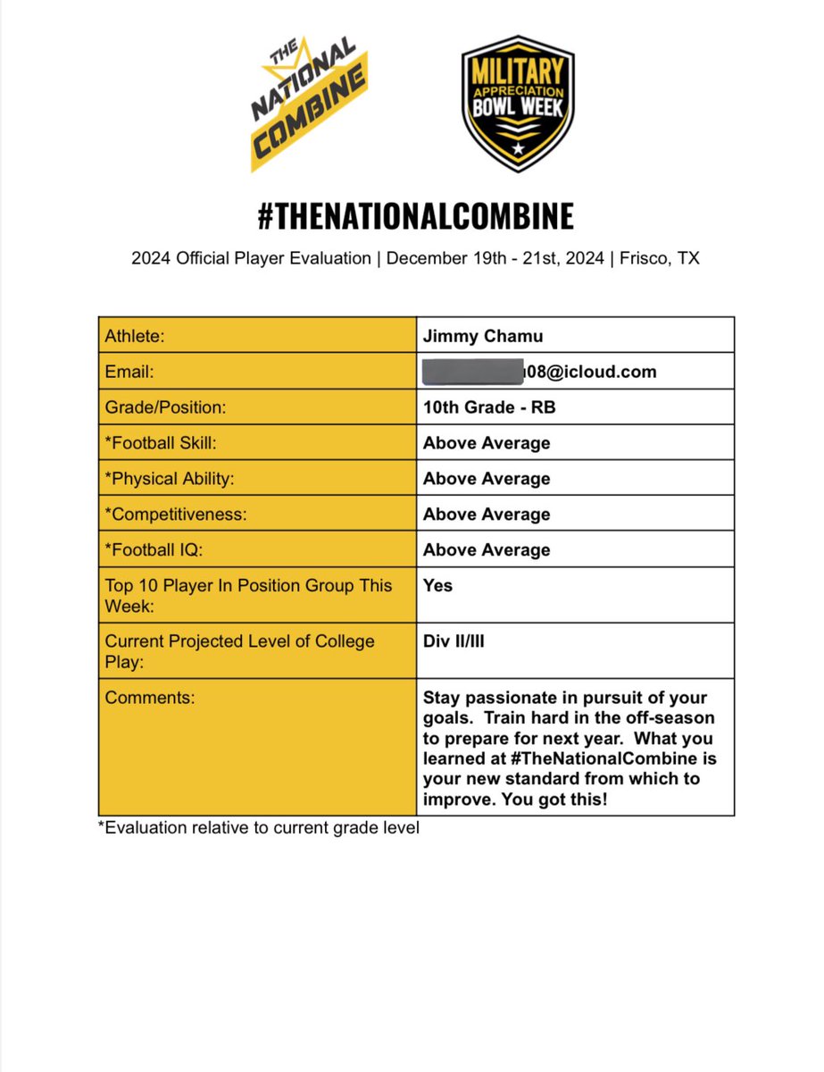 Jimmy Chamu (@chamu_jimmy561) on Twitter photo My player evaluation at the national combine I attended in <a href="/CoachEPoole/">Eddie Poole</a> @Popi1k_ <a href="/NEEDivSNEAD/">Willie Snead IV</a> <a href="/CoachKWhite/">Coach White</a> <a href="/tjonesamazing/">Coach Tjonesamazing</a> My player evaluation at the national combine I attended in <a href="/CoachEPoole/">Eddie Poole</a> @Popi1k_ <a href="/NEEDivSNEAD/">Willie Snead IV</a> <a href="/CoachKWhite/">Coach White</a> <a href="/tjonesamazing/">Coach Tjonesamazing</a>