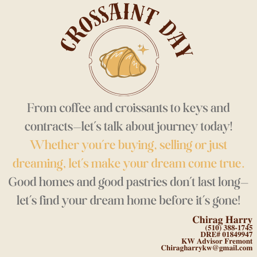 ChiragHarry's tweet photo. #croissantday #bayareahomes #croissant #Sweetdeals
Great homes like great croissants are all about the perfect layers—let’s find yours! https://t.co/KsLVK61AxQ
