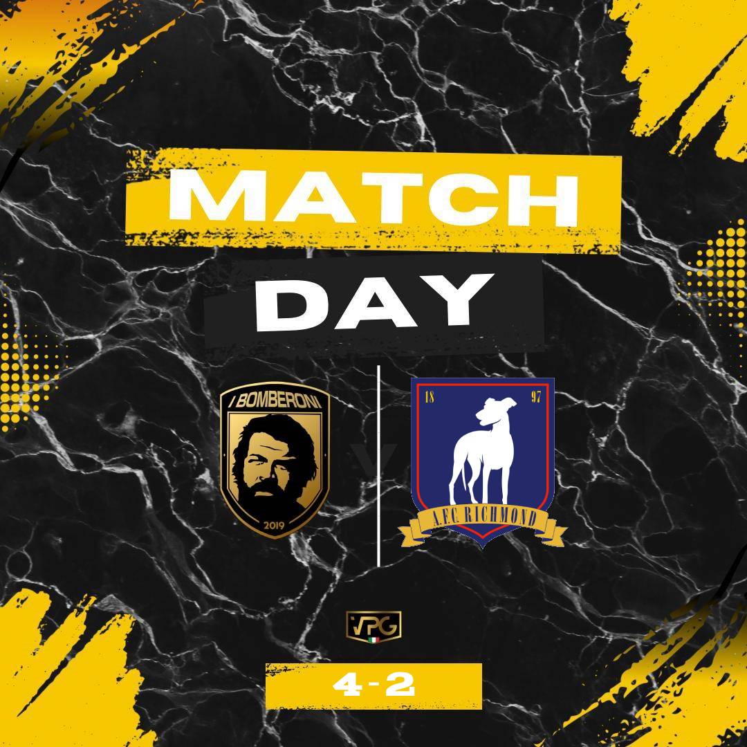 📌Full Time

🏆| <a href="/VPGItaly/">Virtual Pro Gaming Italy 🇮🇹</a> 
🆚| <a href="/RichmondeSp/">AFC Richmond eSports</a> 
🏠✅4-2
⚽️⚽️⚽️<a href="/Gnigno7771/">Not-Gnlgno</a> 
⚽️ <a href="/TraumfaengerGK/">Montoesquieu</a> 
👟👟 <a href="/__Ceek__/">Francesco</a> 
👟 <a href="/aleee_xxi/">Ale 🍂</a> 
👟 <a href="/il_pex/">Il_Pex</a> 
🎖️ <a href="/Gnigno7771/">Not-Gnlgno</a>