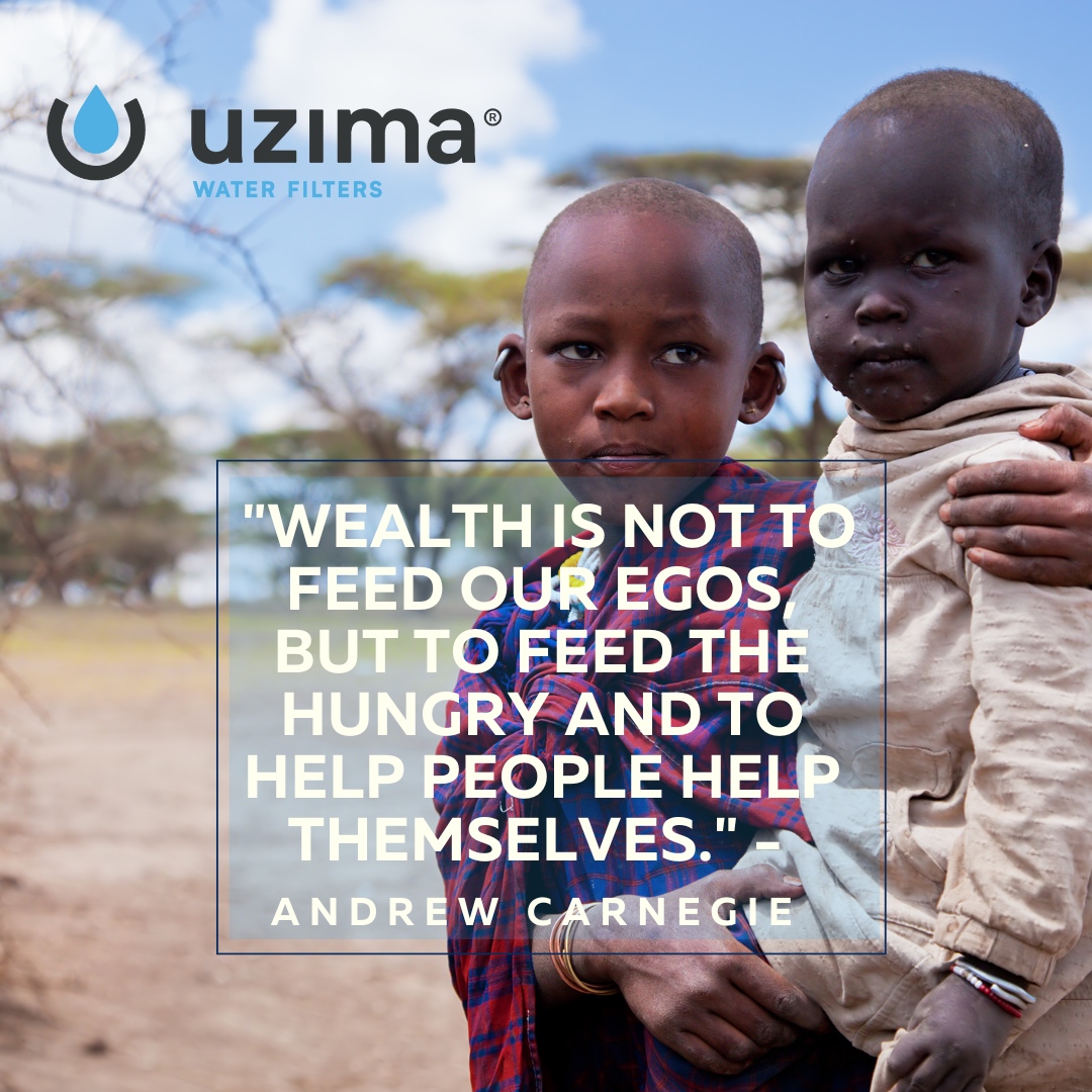 Clean water changes lives. Uzima Water Filters brings hope &amp; health to communities worldwide. Join our mission! Learn more: uzimafilters.org 

#uzimameanslife #waterfilter #drinkingwater #purewater #safewater #waterpurifier #cleanwaterforall