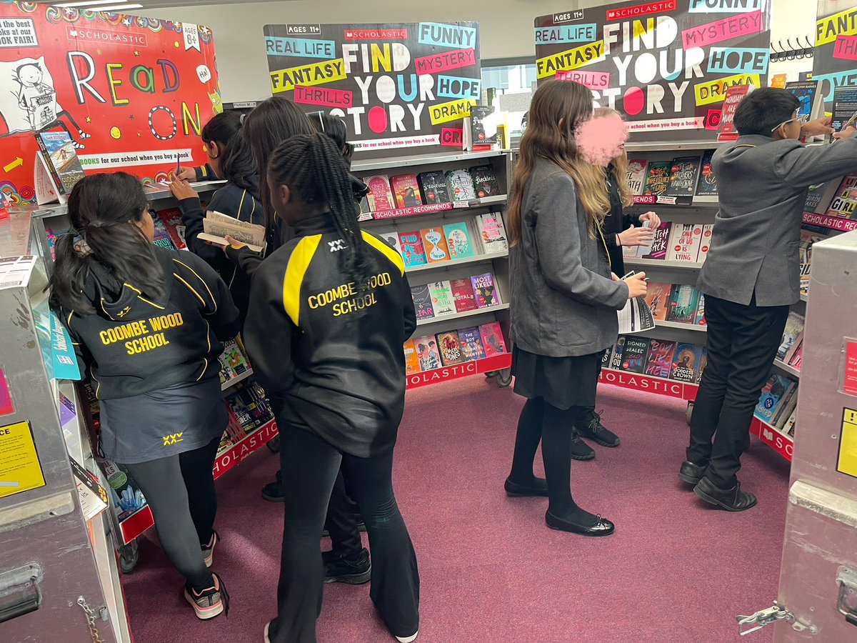 Latest News at CWS (@cwscroydon) on Twitter photo Delighted to have our annual book fair up and running in the library again 📚 Delighted to have our annual book fair up and running in the library again 📚