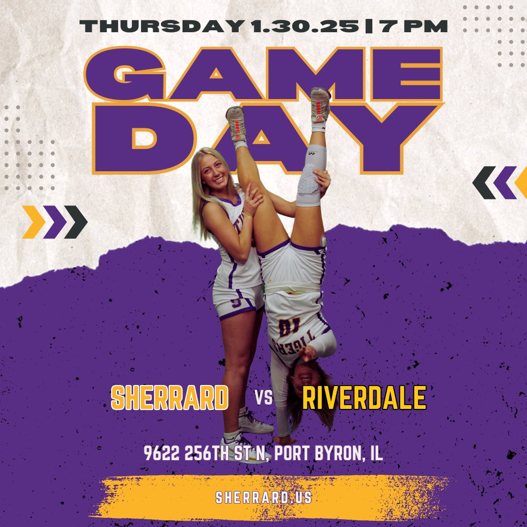IT’S GAME DAY!!!
🆚 Riverdale
📍 Riverdale High School 
⌚️5:30 pm - FS
⌚️7:00 pm - Varsity